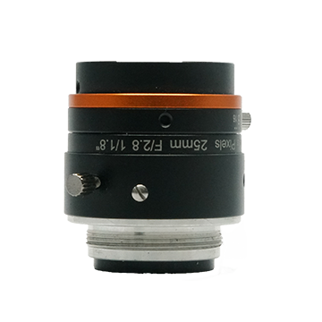 Hikrobot 25mm, F2.8, 1/1.8", 6MP Lens, C-Mount MVL-HF2528M-6MPE