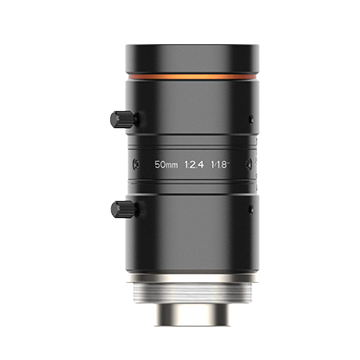 Hikrobot 50mm, F2.4, 1/1.8", 10MP Lens，C-Mount MVL-HF5024M-10MP
