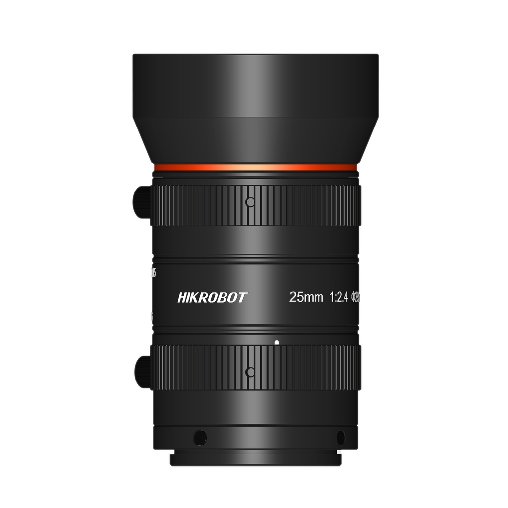 Hikrobot 25mm, F2.4, Image Size φ29mm, Recommended Magnification 0.04~0.18X, M42-Mount MVL-AF2524M-M42