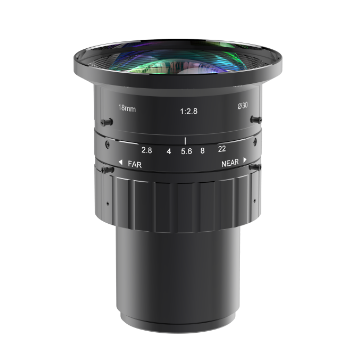 Hikrobot 18mm, F2.8, Image Size φ30mm, Recommended Magnification 0.012~0.1X, M42-Mount MVL-AF1828M-M42B