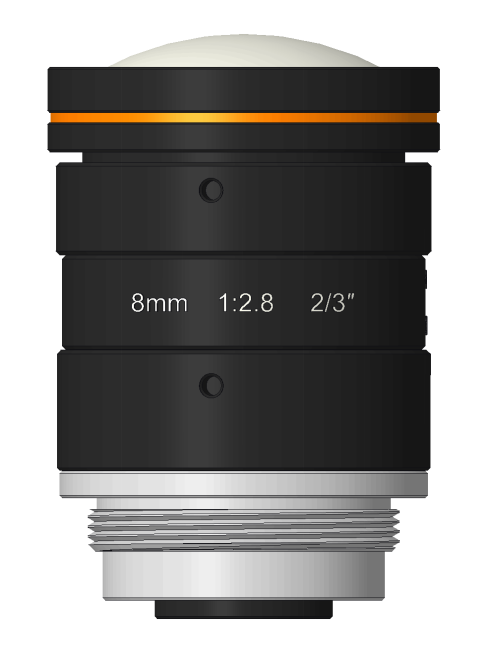 Hikrobot 8mm, F2.8, 2/3", 10MP Lens, C-Mount MVL-MF0828M-10MPE