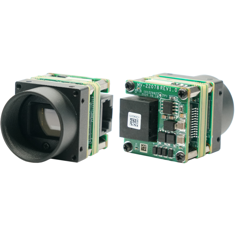 Hikrobot 0.4MP Board Level Camera, GigE,IMX297,Color,M12-mout MV-CB004-10GC-S