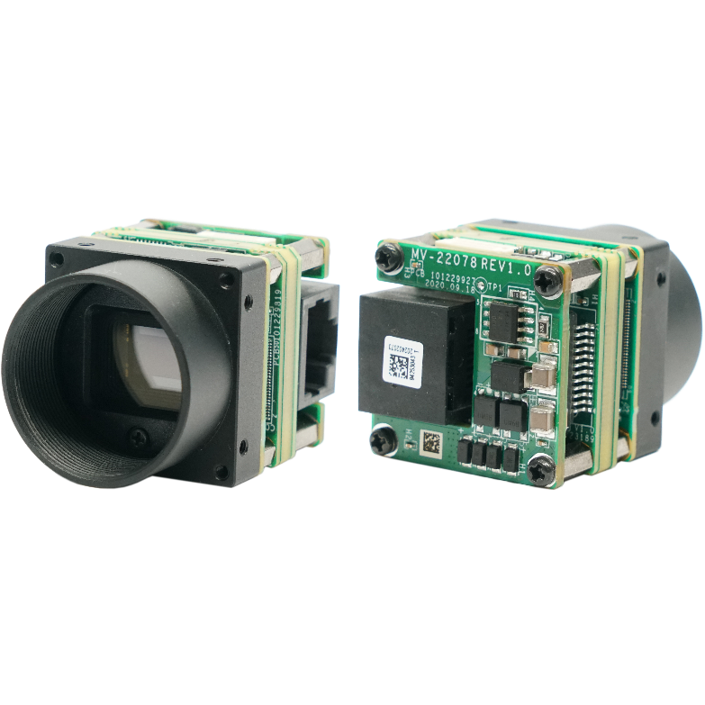 Hikrobot 1.6MP Board Level Camera, GigE,IMX296,Mono,M12-mount MV-CB016-10GM-S