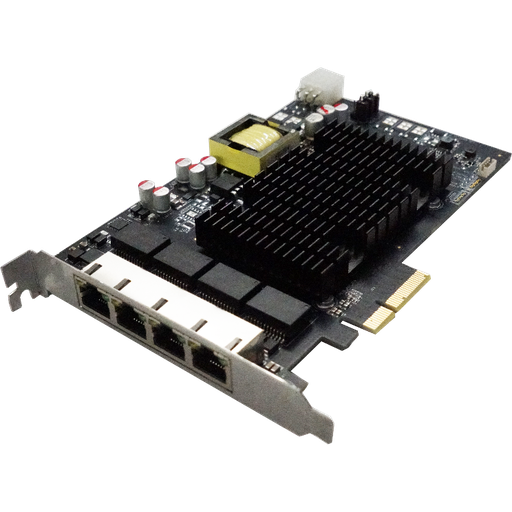 [MV-GE2204P] Hikrobot Quad ports WX1860 POE Ethernet Adaptors MV-GE2204P