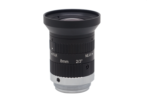 [MVL-MF0824M-5MPE] Hikrobot 8mm, F2.4, 2/3", 5MP Lens, C-Mount MVL-MF0824M-5MPE