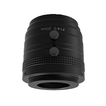 [MVL-AF2045M-M42] Hikrobot 20mm, F4.5, Image Size φ30mm, Recommended Magnification 0.02~0.1X, M42-Mount MVL-AF2045M-M42