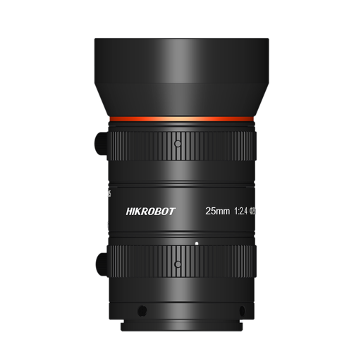 [MVL-AF2524M-M42] Hikrobot 25mm, F2.4, Image Size φ29mm, Recommended Magnification 0.04~0.18X, M42-Mount MVL-AF2524M-M42