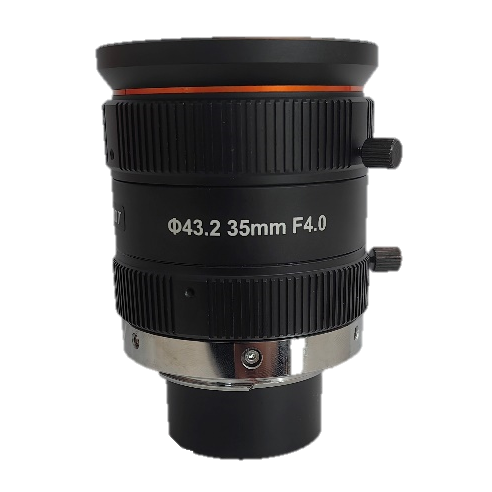 [MVL-LF3540M-F] Hikrobot 35mm, F4.0, Full Frame φ43.2mm, Recommended Magnification 0.050~0.001X, F-Mount MVL-LF3540M-F