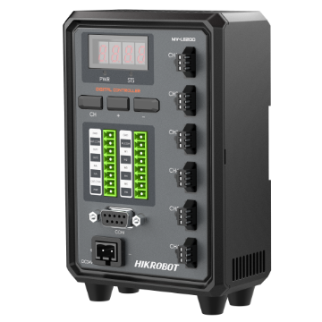 [MV-LE200-90W24-6D] Hikrobot Digital Light Controller，6 channel，90W/24V MV-LE200-90W24-6D